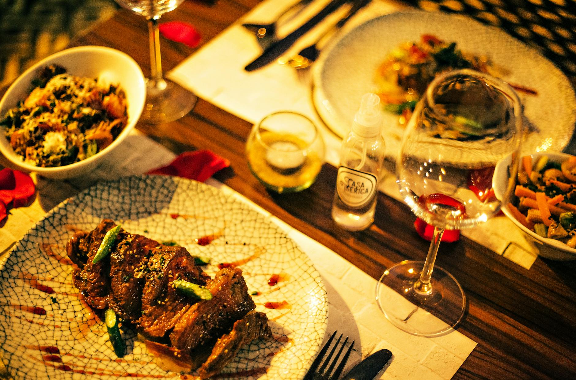 Exklusives Wein-Dinner